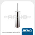 cylindrical stainless steel toilet brush